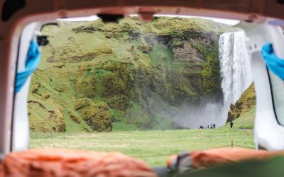 Mobil-home en camping-car